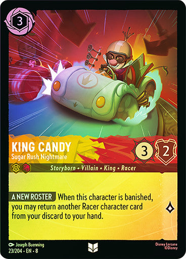 Reign Of Jafar - 023/204 - King Candy - Sugar Rush Nightmare - Foil