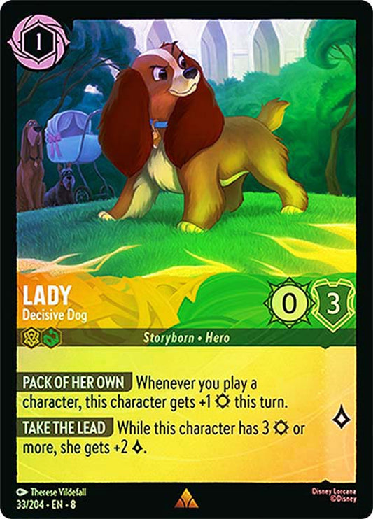 Reign Of Jafar - 033/204 - Lady - Decisive Dog - Foil