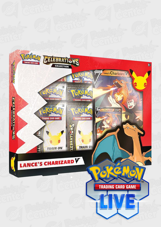 Live Code Card: Lance's Charizard V Box