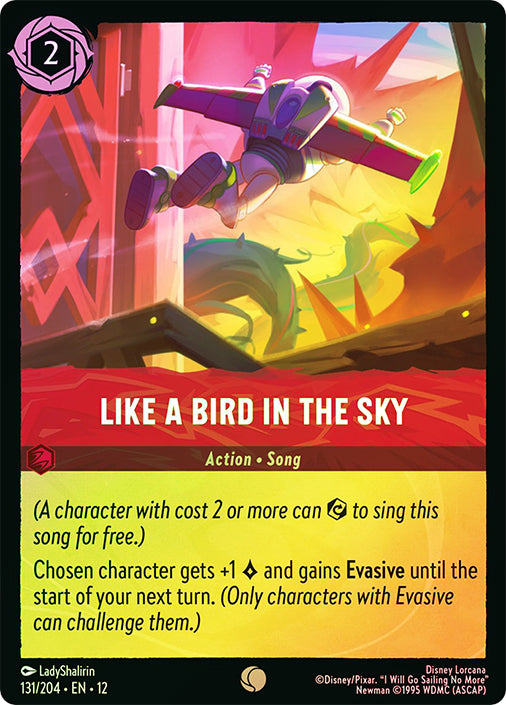 Wilds Unknown - 131/204 - Like a Bird in the Sky - Foil