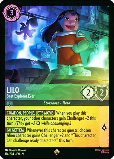 Fabled - 174/204 - Lilo - Best Explorer Ever - Foil