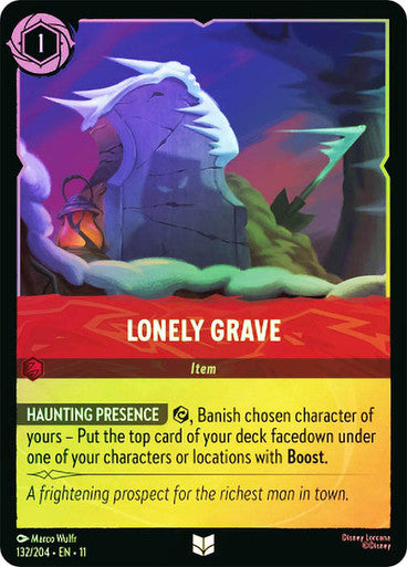 Winterspell - 132/204 - Lonely Grave - Foil