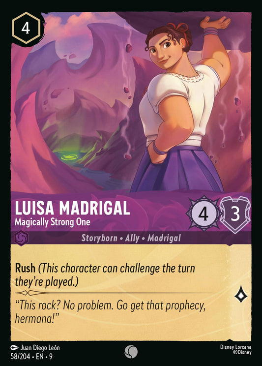 Fabled - 058/204 - Luisa Madrigal - Magically Strong One