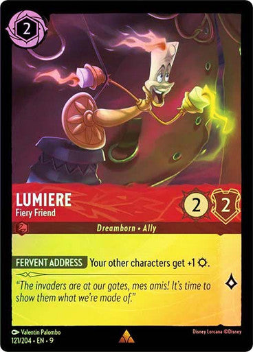 Fabled - 121/204 - Lumiere - Fiery Friend - Foil