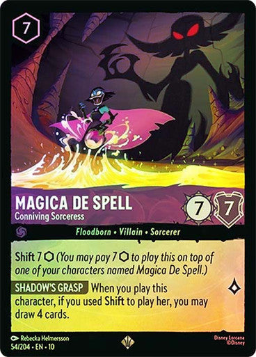 Whispers in the Well - 054/204 - Magica De Spell - Conniving Sorceress - Foil
