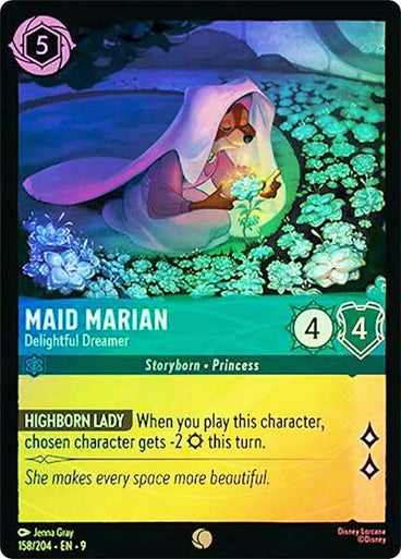 Fabled - 158/204 - Maid Marian - Delightful Dreamer - Foil