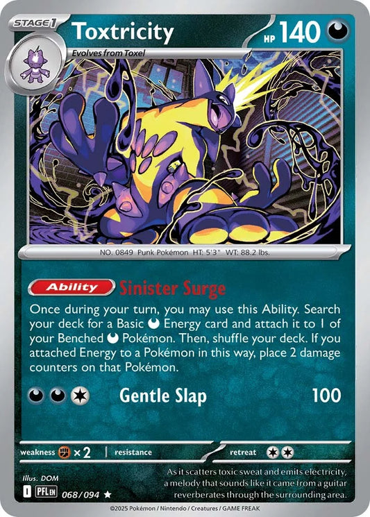 Phantasmal Flames - 068/094 - Toxtricity - Holo