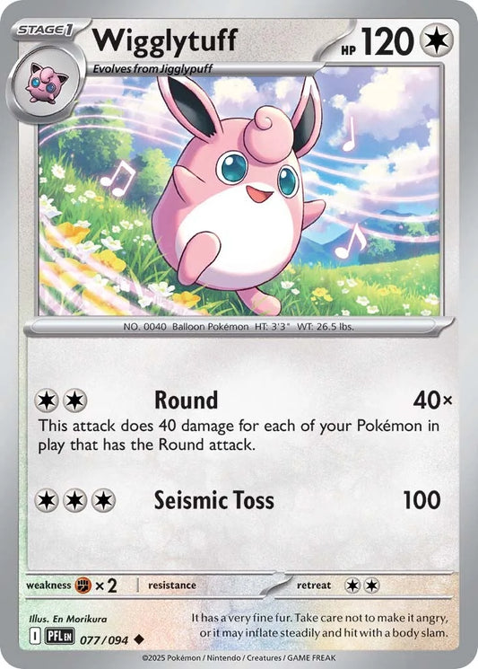Phantasmal Flames - 077/094 - Wigglytuff