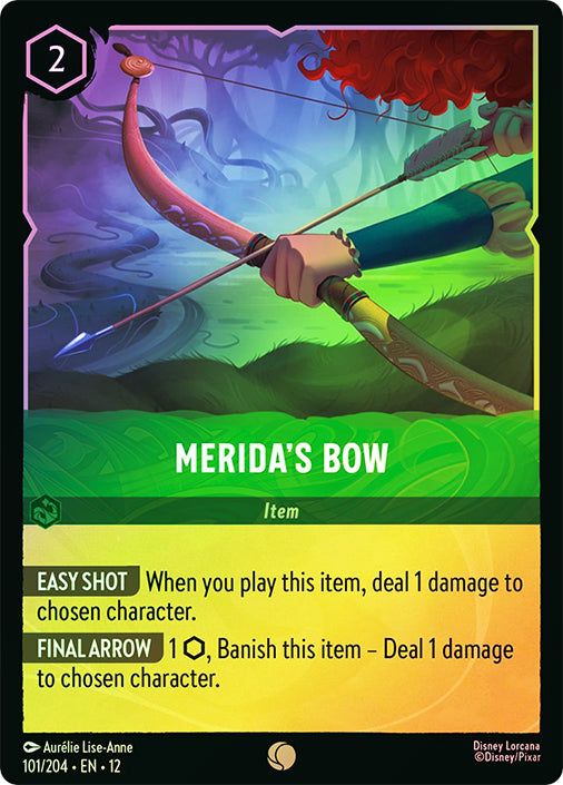Wilds Unknown - 101/204 - Merida's Bow - Foil