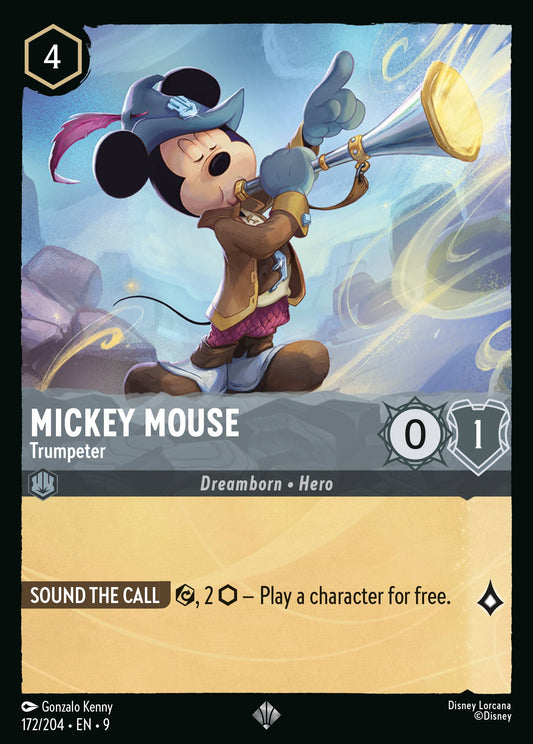 Fabled - 172/204 - Mickey Mouse - Trumpeter