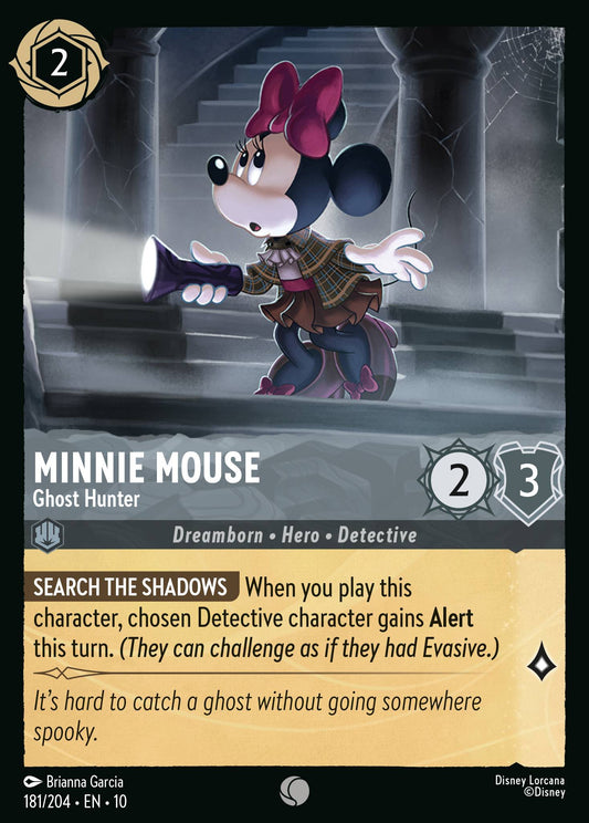 Whispers in the Well - 181/204 - Minnie Mouse - Ghost Hunter