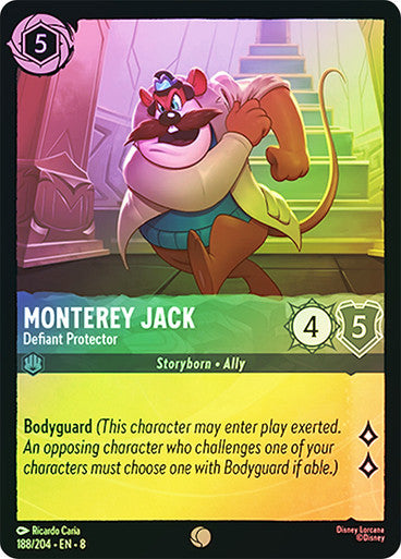 Reign Of Jafar - 188/204 - Monterey Jack - Defiant Protector - Foil