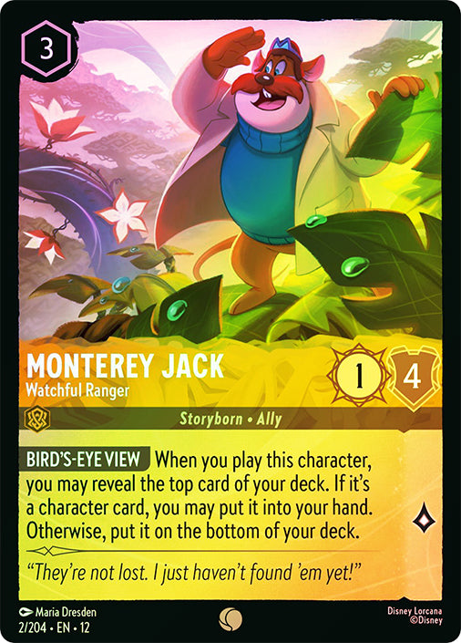 Wilds Unknown - 002/204 - Monterey Jack - Watchful Ranger - Foil