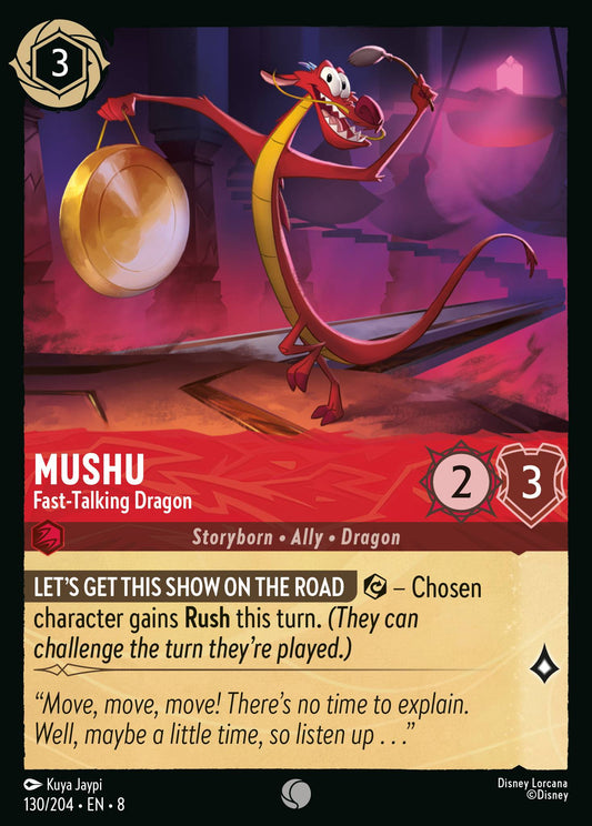 Reign Of Jafar - 130/204 - Mushu - Fast‐Talking Dragon