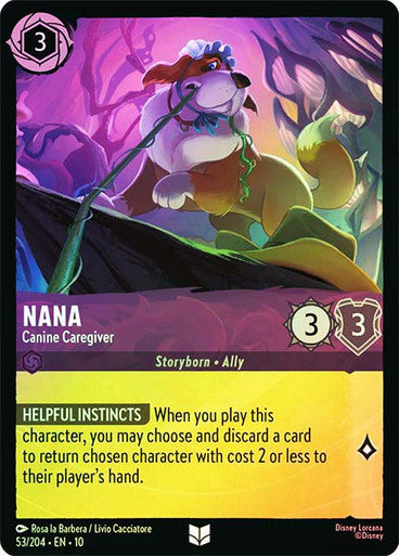 Whispers in the Well - 053/204 - Nana - Canine Caregiver - Foil