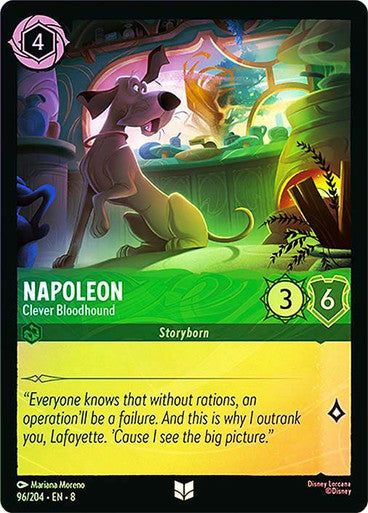 Reign Of Jafar - 096/204 - Napoleon - Clever Bloodhound - Foil