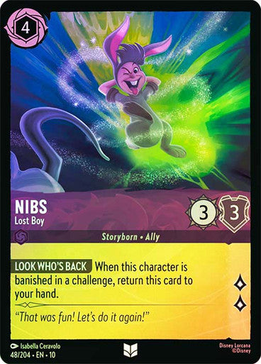 Whispers in the Well - 048/204 - Nibs - Lost Boy - Foil