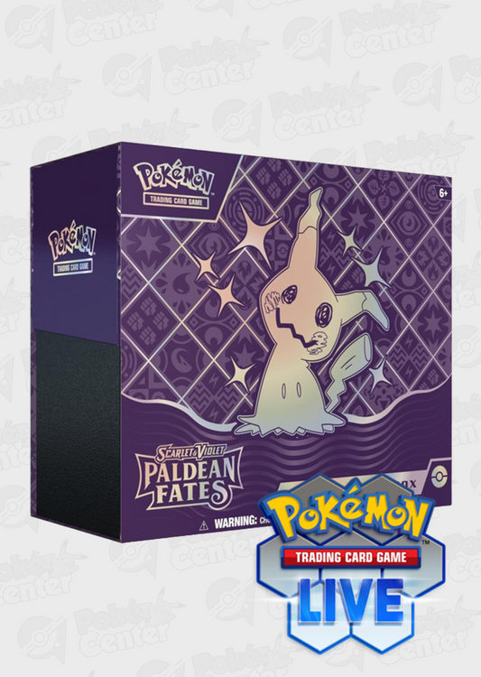 Live Code Card: Paldean Fates Elite Trainer Box