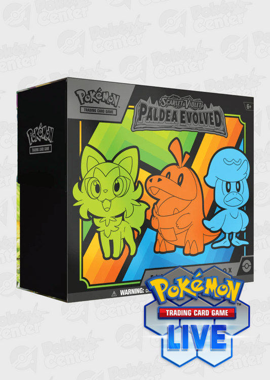 Live Code Card: Paldea Evolved Elite Trainer Box