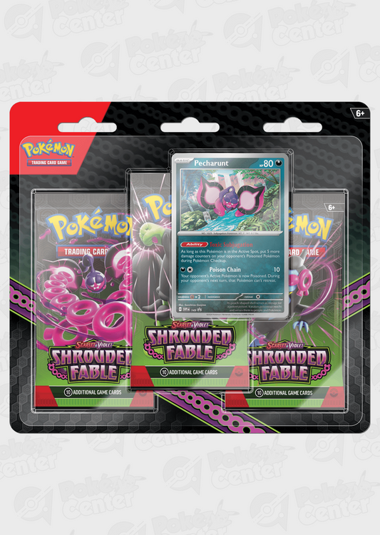 Shrouded Fable 3-Booster Blister - Pecharunt
