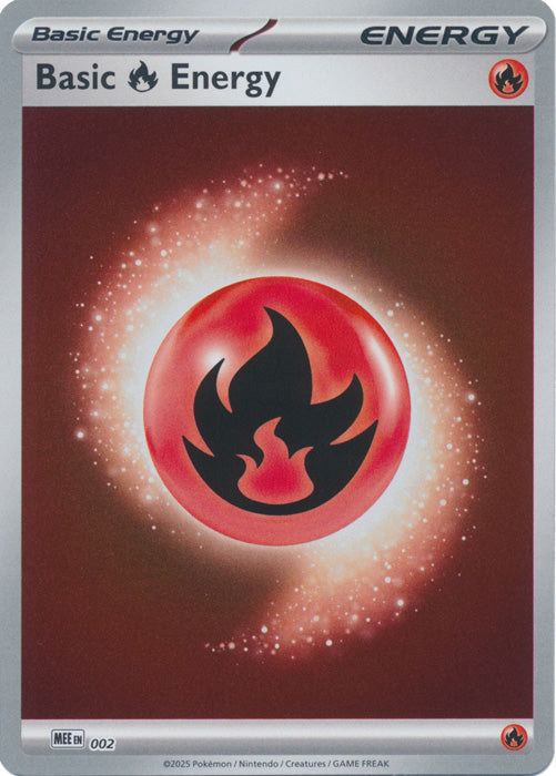 Ascended Heroes - MEE002 - Fire Energy - Reverse Holo