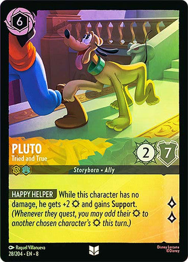 Reign Of Jafar - 028/204 - Pluto - Tried and True - Foil