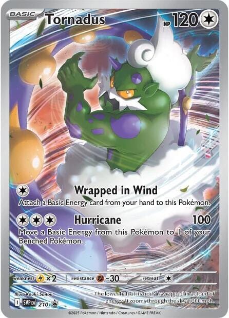 Black Star Promos - SVP210 - Tornadus