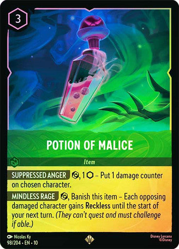 Whispers in the Well - 098/204 - Potion of Malice - Foil