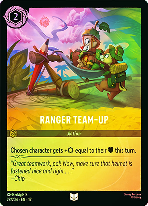 Wilds Unknown - 028/204 - Ranger Team-Up - Foil