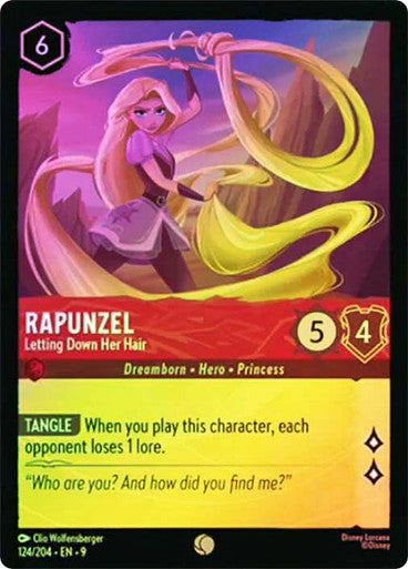 Fabled - 124/204 - Rapunzel - Letting Down Her Hair - Foil