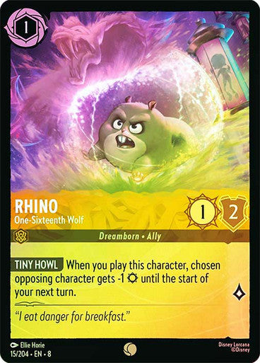 Reign Of Jafar - 015/204 - Rhino - OneâSixteenth Wolf - Foil