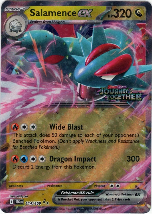 JTG114 - Salamence ex - Oversized Card