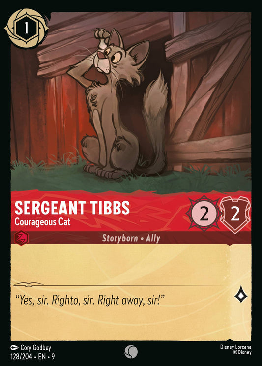 Fabled - 128/204 - Sergeant Tibbs - Courageous Cat