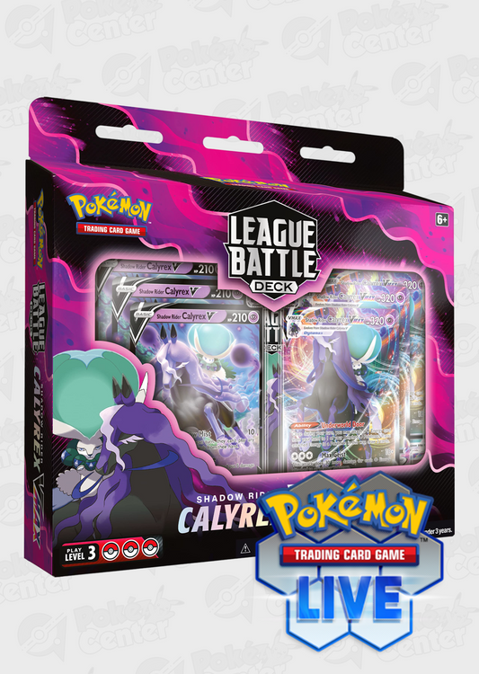 Live Code Card: Shadow Rider Calyrex VMAX League Battle Deck