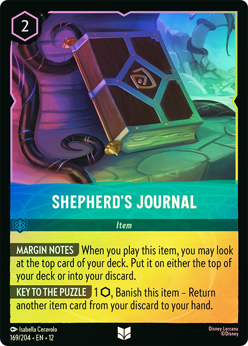 Wilds Unknown - 169/204 - Shepherd's Journal - Foil