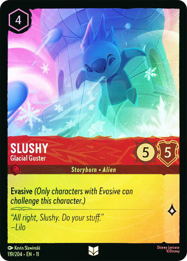 Winterspell - 119/204 - Slushy - Glacial Guster - Foil