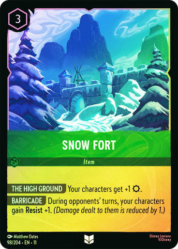 Winterspell - 098/204 - Snow Fort - Foil