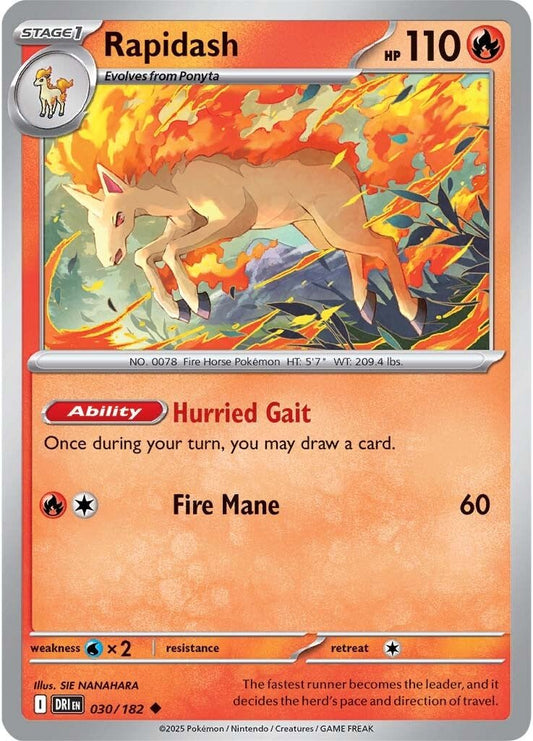 Destined Rivals - 030/182 - Rapidash