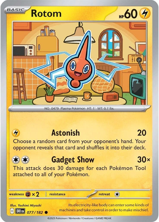 Destined Rivals - 077/182 - Rotom