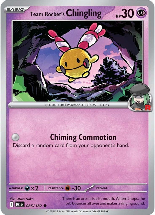 Destined Rivals - 085/182 - Team Rocket's Chingling