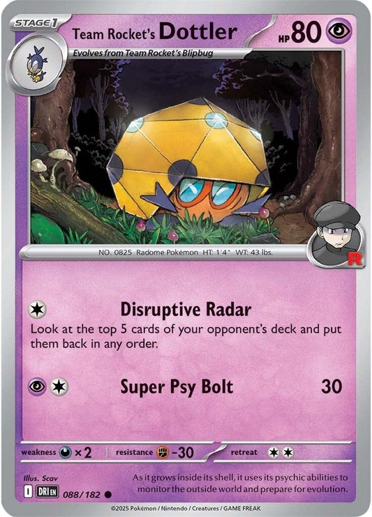 Destined Rivals - 088/182 - Team Rocket’s Dottler