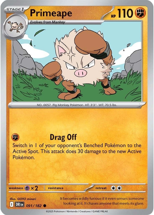 Destined Rivals - 091/182 - Primeape