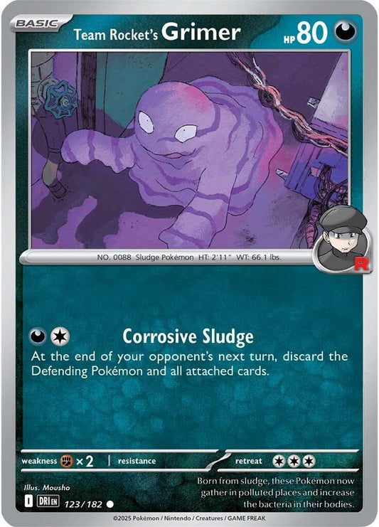 Destined Rivals - 123/182 - Team Rocket's Grimer