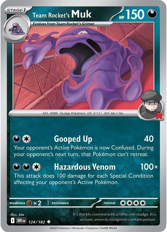 Destined Rivals - 124/182 - Team Rocket's Muk