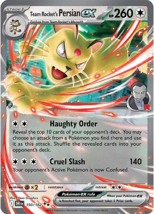 Destined Rivals - 150/182 - Team Rocket’s Persian ex