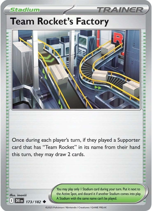 Destined Rivals - 173/182 - Team Rocket's Factory