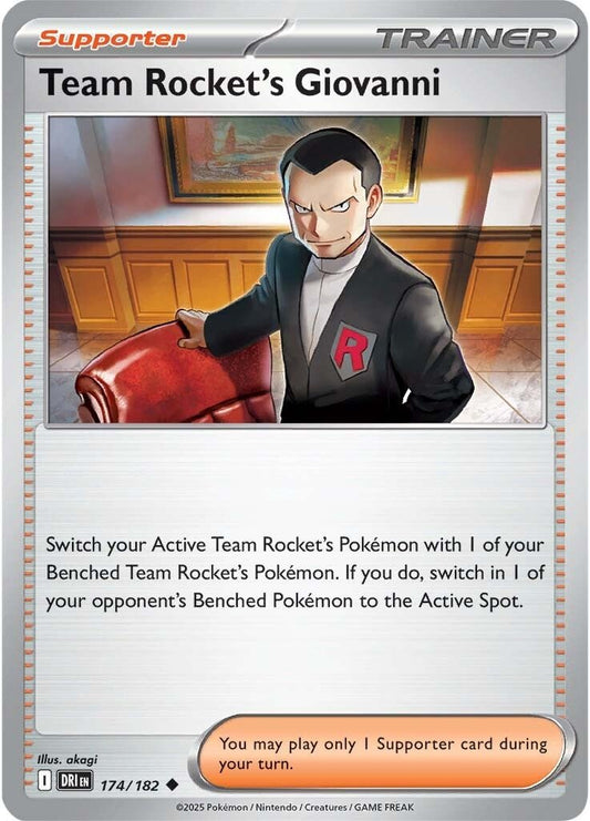 Destined Rivals - 174/182 - Team Rocket’s Giovanni