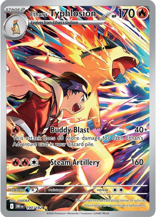 Destined Rivals - 190/182 - Ethan's Typhlosion