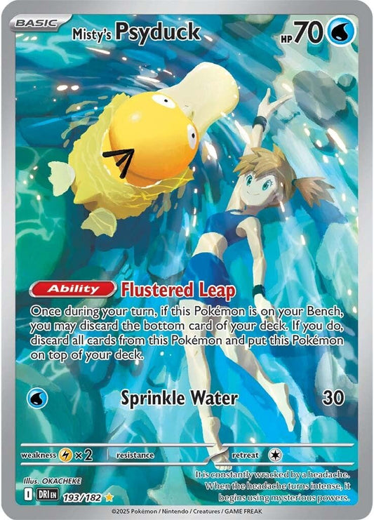 Destined Rivals - 193/182 - Misty's Psyduck