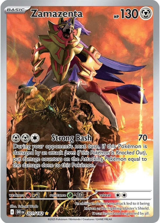 Destined Rivals - 201/182 - Zamazenta